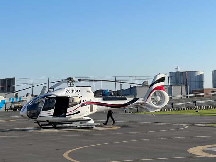 A 30-Minute Helicopter Tour of the Constantia Wine Region