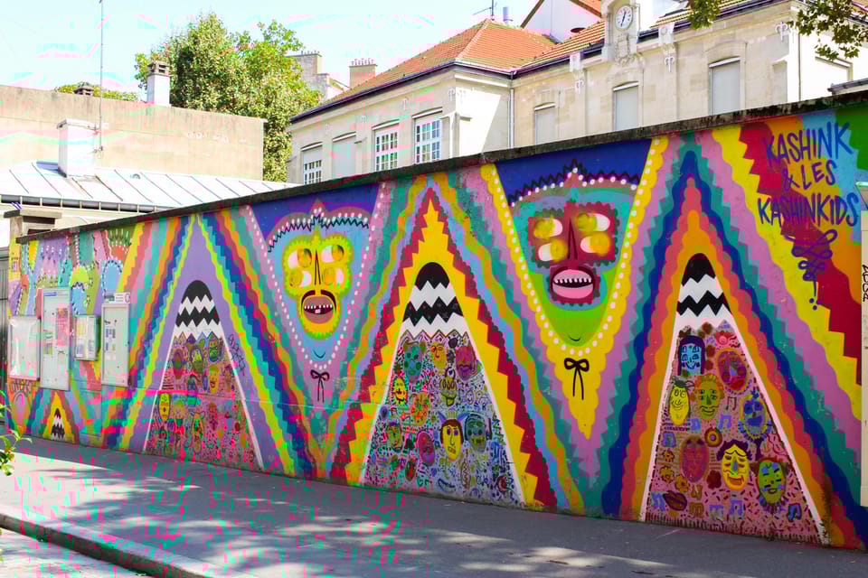 Paris Street Art at La Butte-aux-Cailles